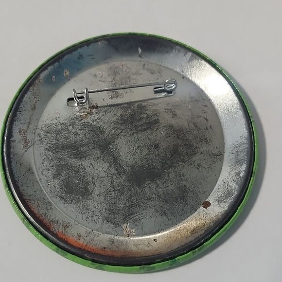 Vintage 1990s Budweiser Button Pin St. Patricks Day - Picture 3 of 4